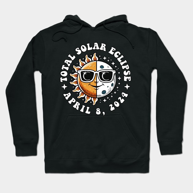 Total Solar Eclipse April 8th 2024 Hoodie by semrawud